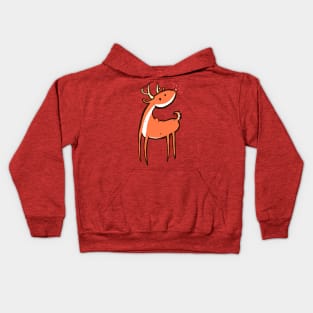 rudolph the red nosed reindeer Kids Hoodie